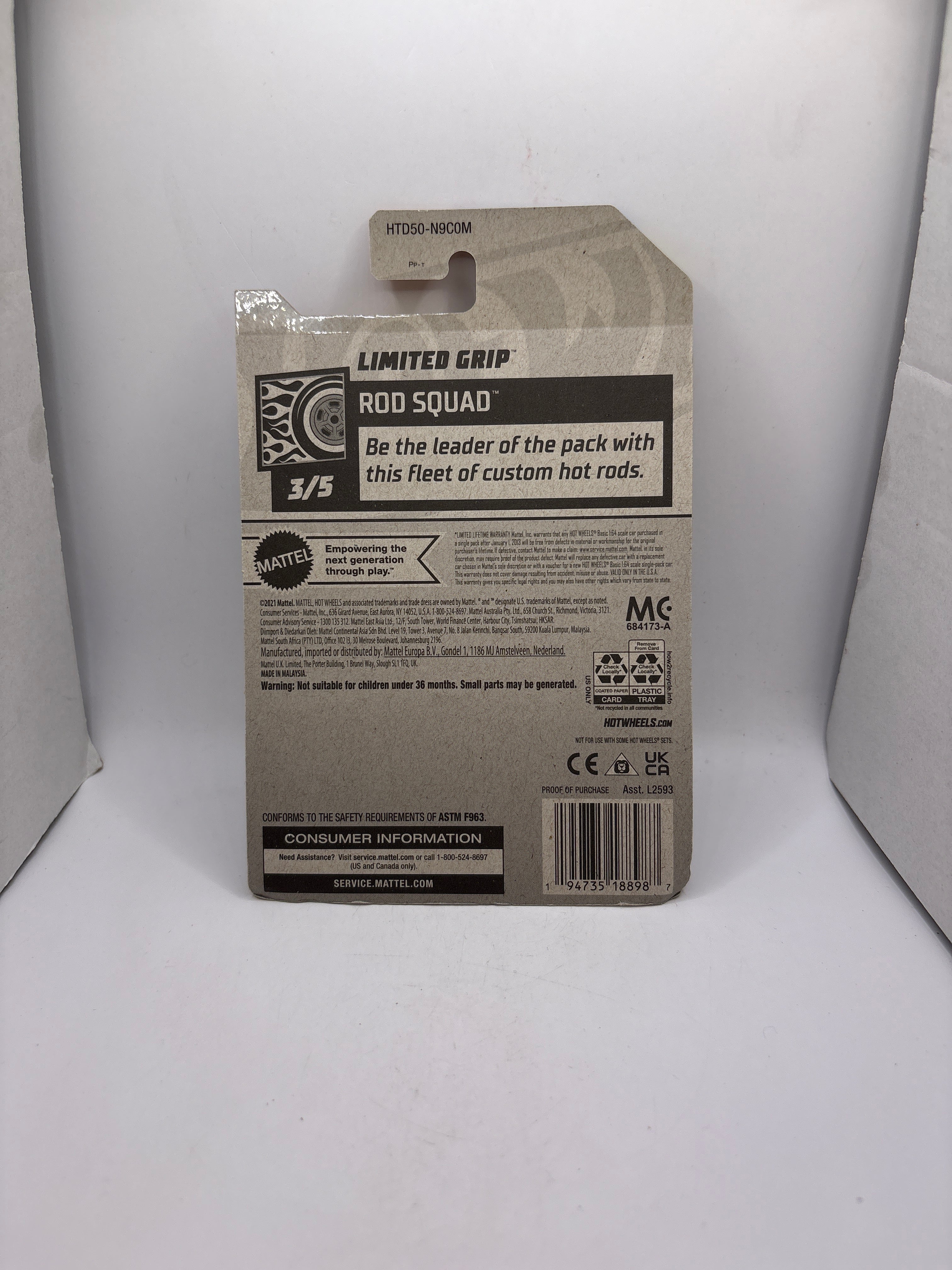 Hot Wheels Limited Grip Diecast