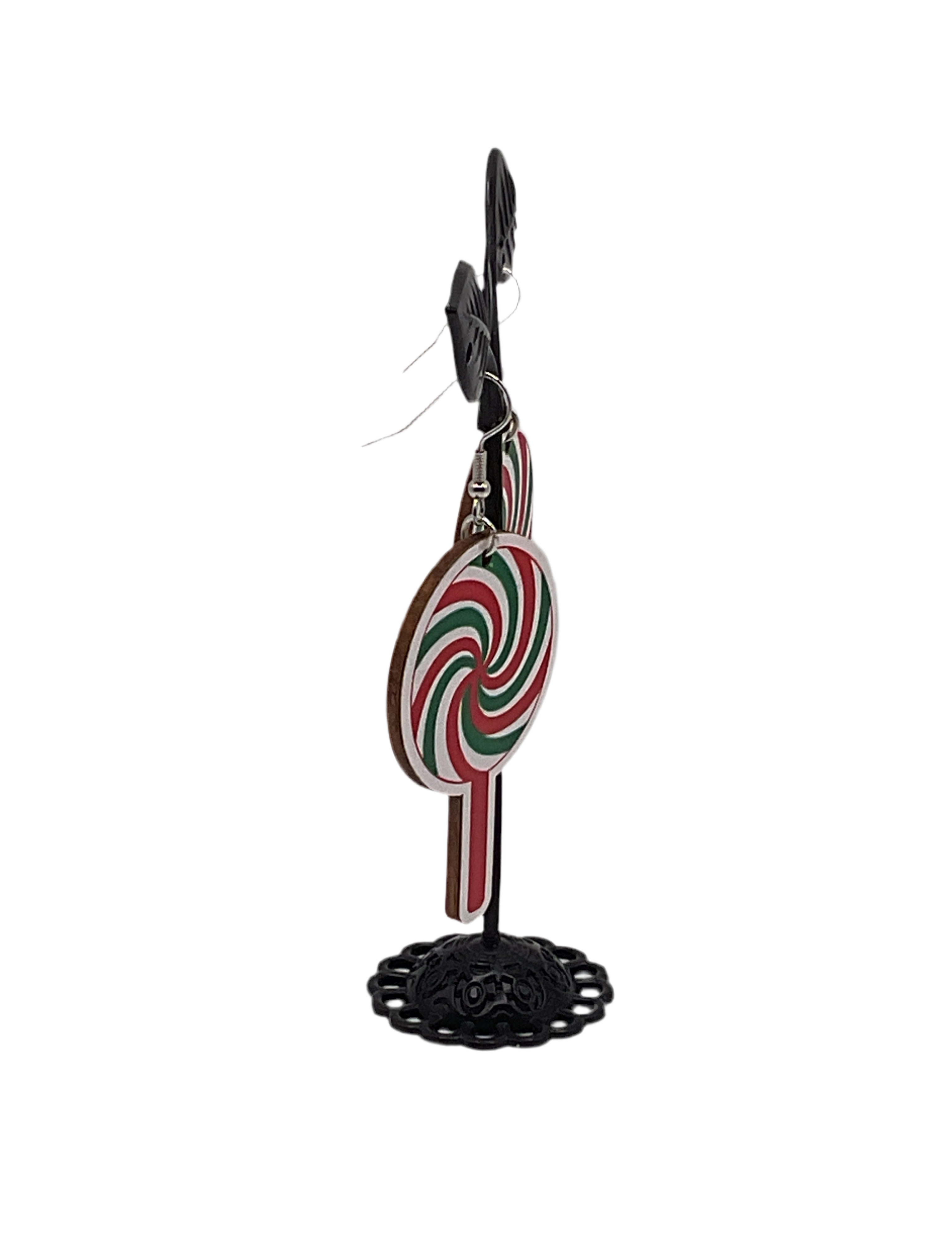 Christmas Lollipop Earrings