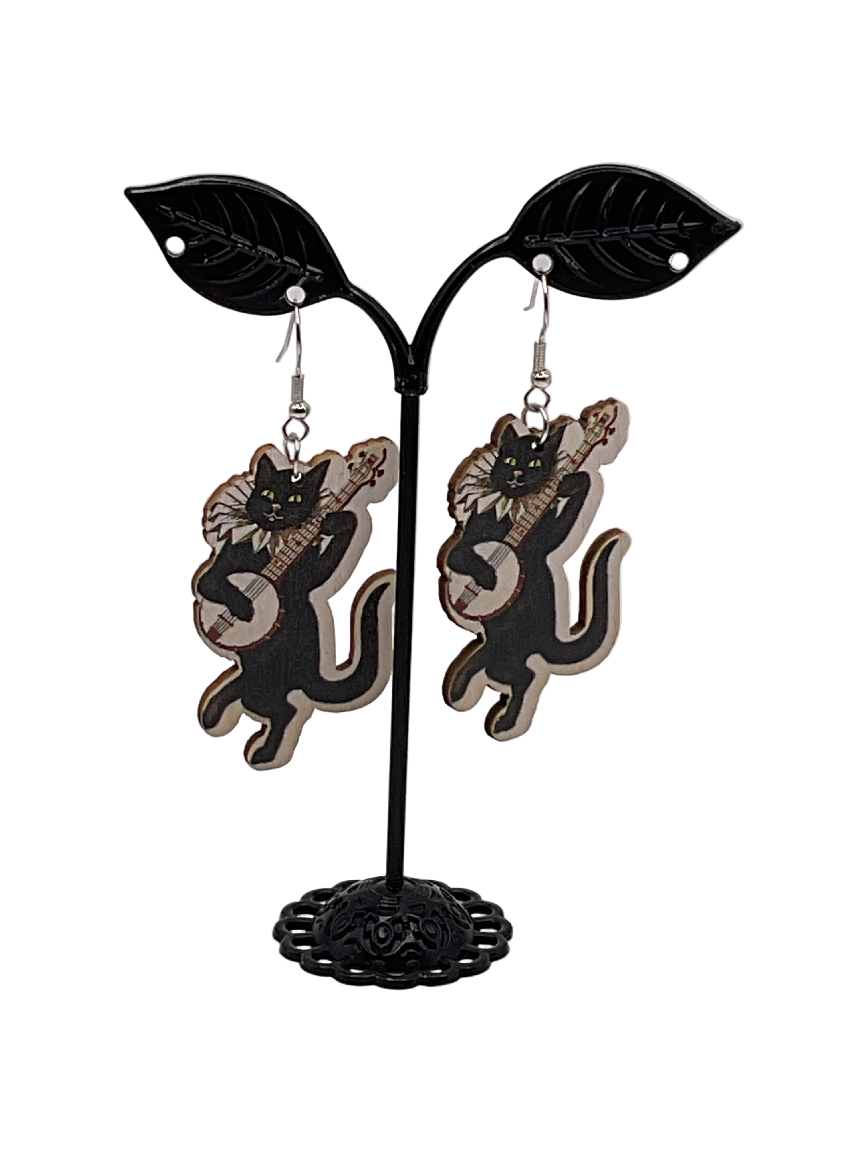 Cat Earrings 12