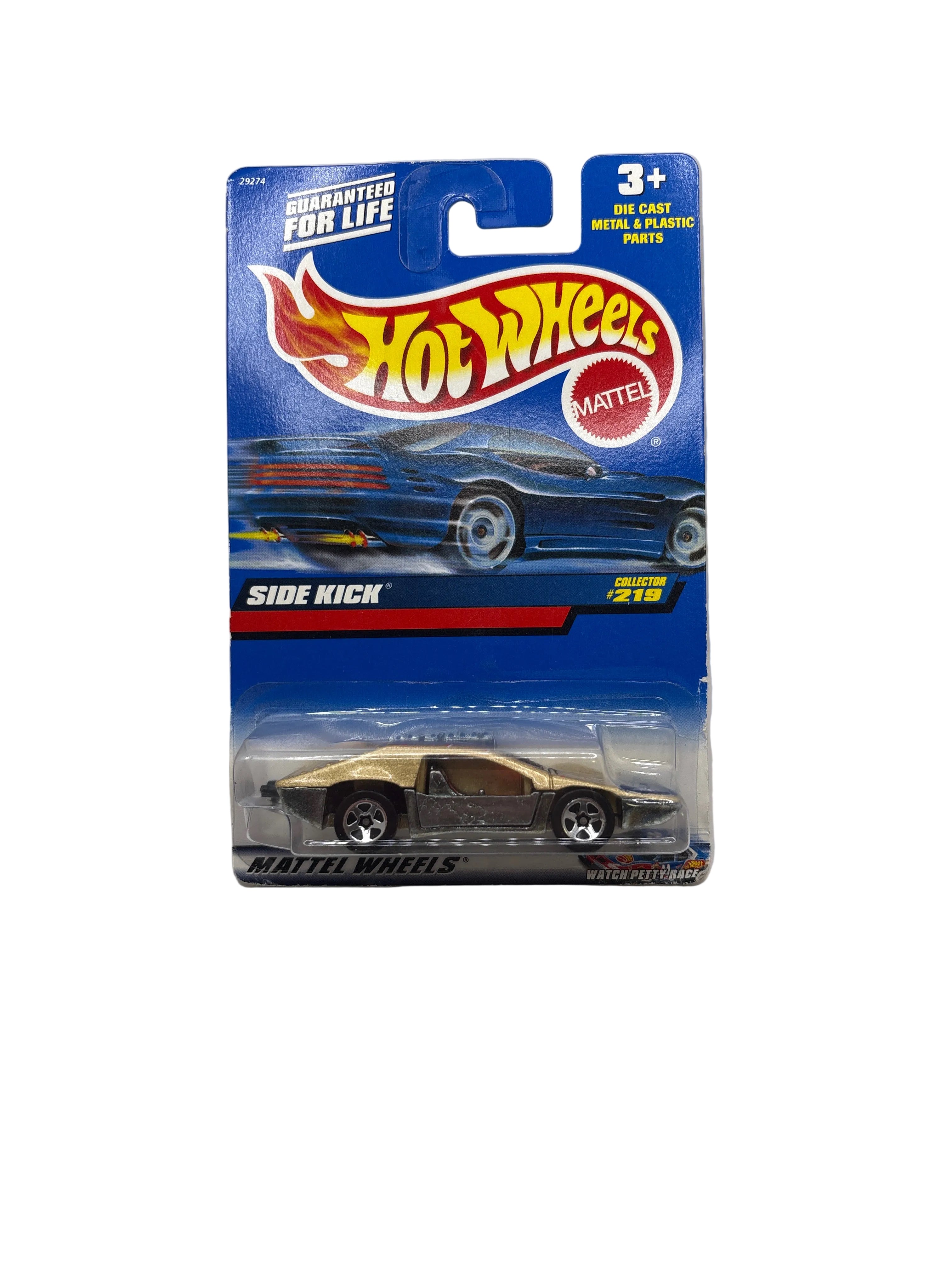 Hot Wheels Side Kick Diecast gold