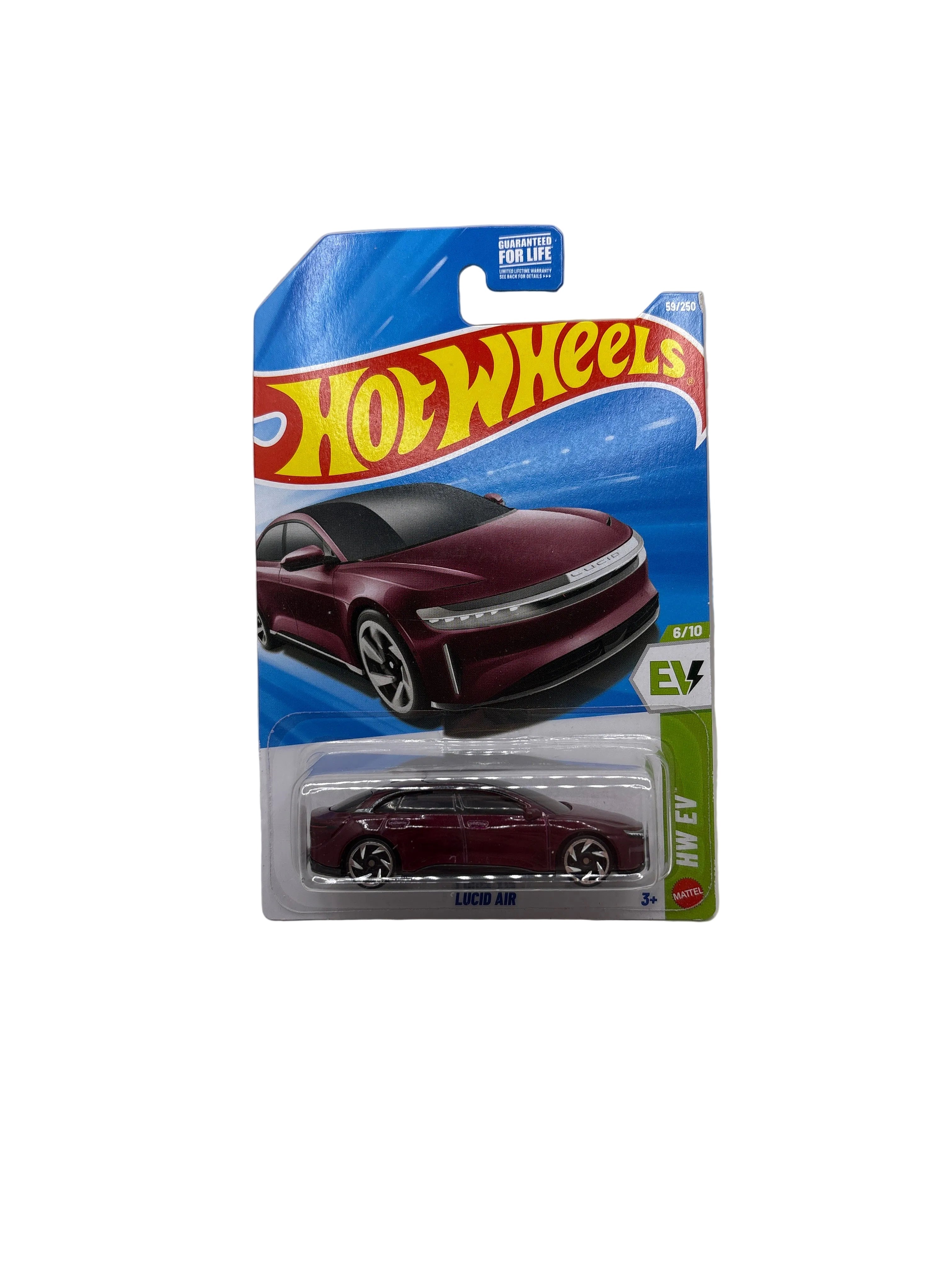 Hot Wheels Lucid Air Diecast Red