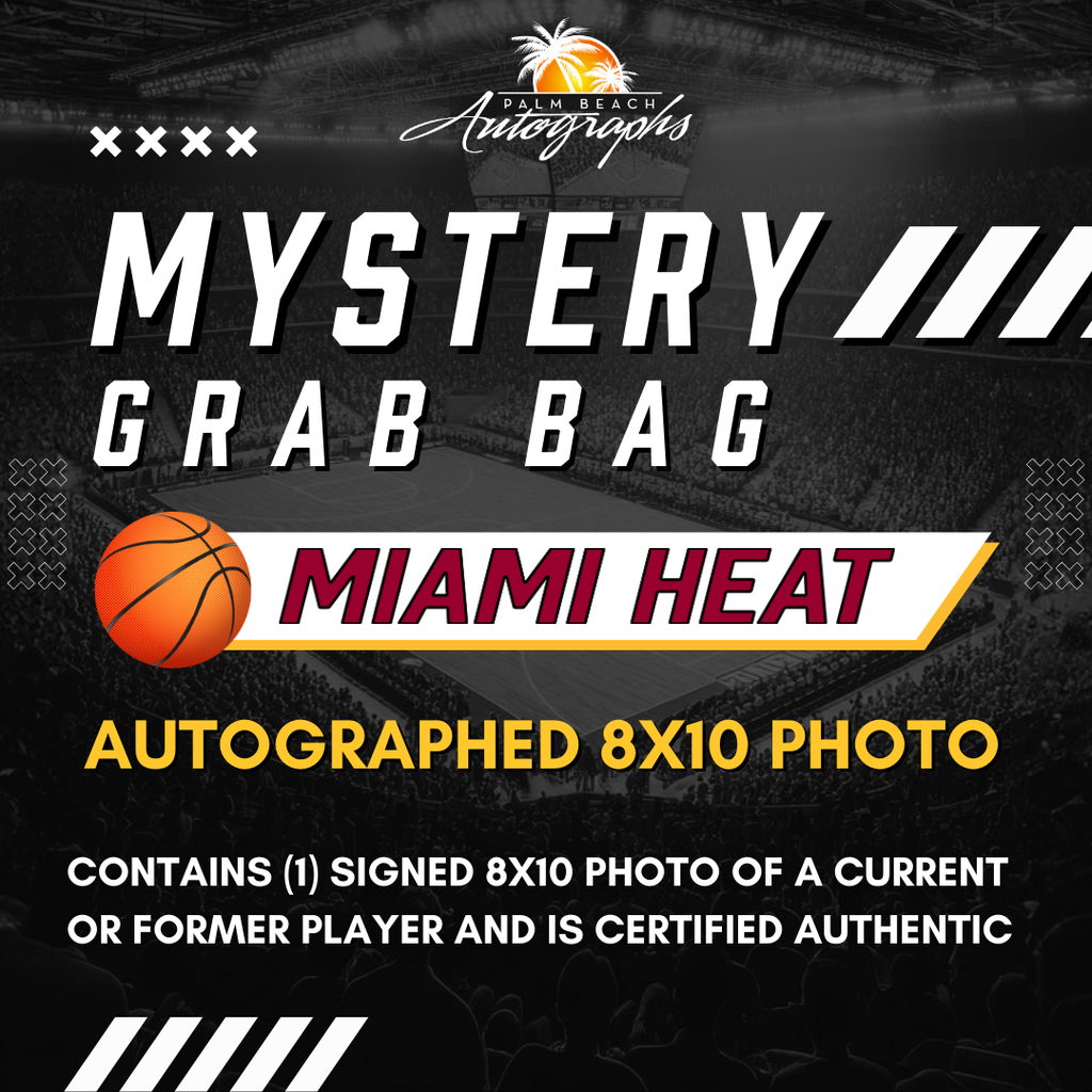 Mystery Grab Bag - Miami Heat NBA 8x10 Autographed Photo
