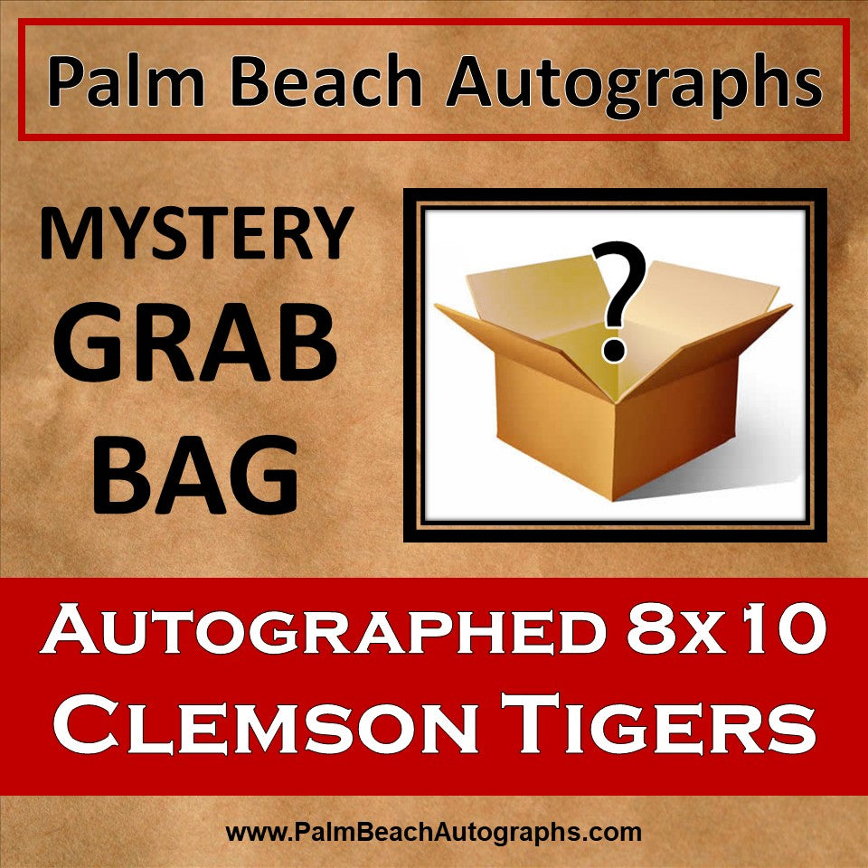 Mystery Grab Bag - Clemson Tigers NCAA 8x10 Autographed Photo