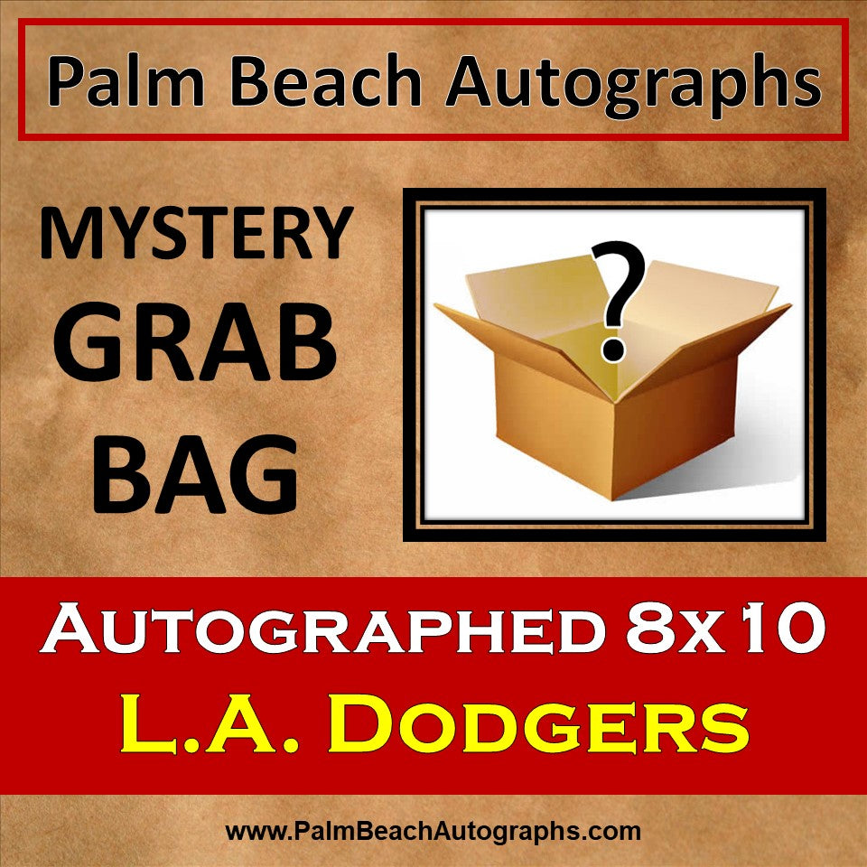 Mystery Grab Bag - Los Angeles Dodgers MLB 8x10 Autographed Photo