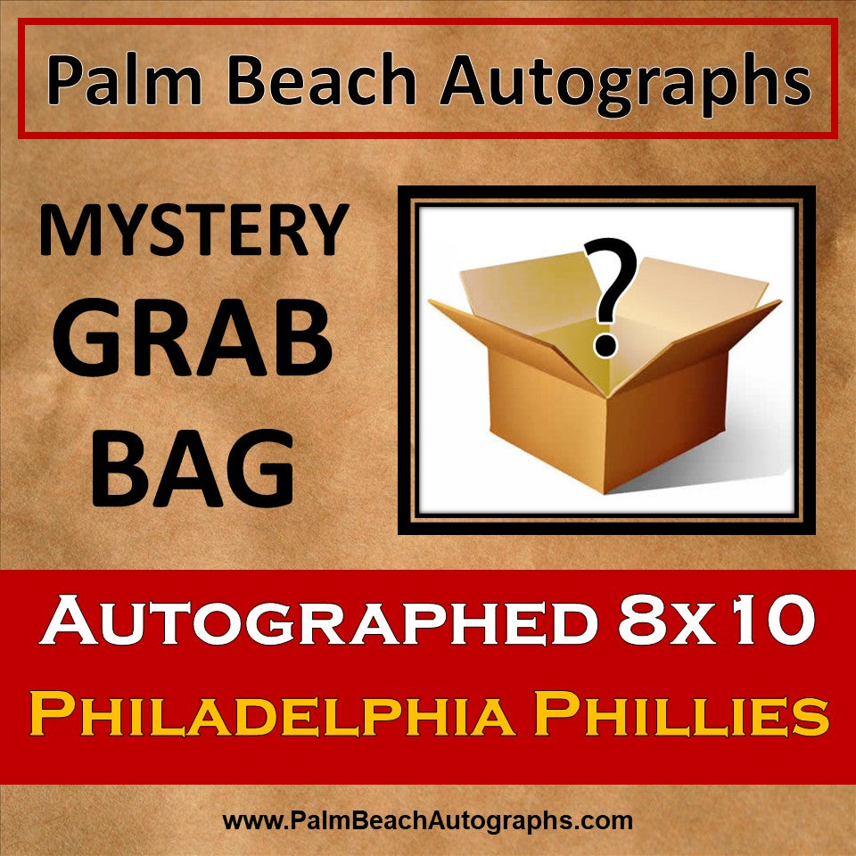 Mystery Grab Bag - Philadelphia Phillies MLB 8x10 Autographed Photo