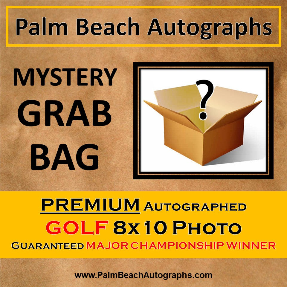 Mystery Grab Bag - PGA 8x10 Autographed Photo - Only Major Tournament Winners