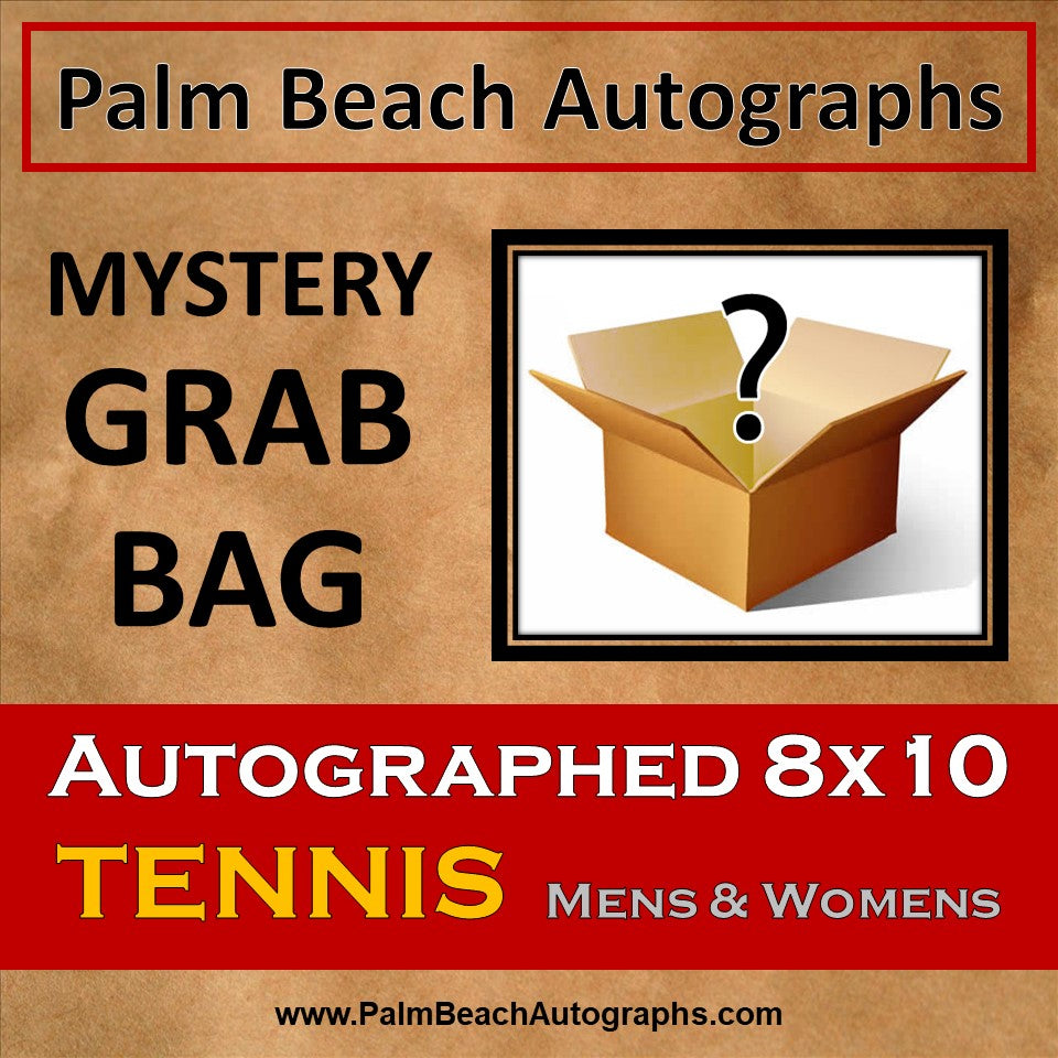 Mystery Grab Bag - Mens Tennis 8x10 Autographed Photo