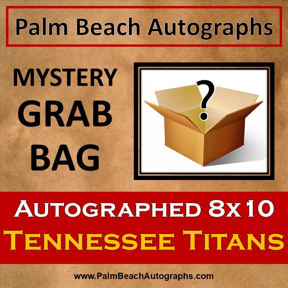 Mystery Grab Bag - Tennessee Titans NFL 8x10 Autographed Photo