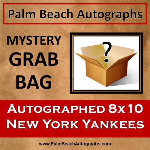 Mystery Grab Bag - New York Yankees MLB 8x10 Autographed Photo
