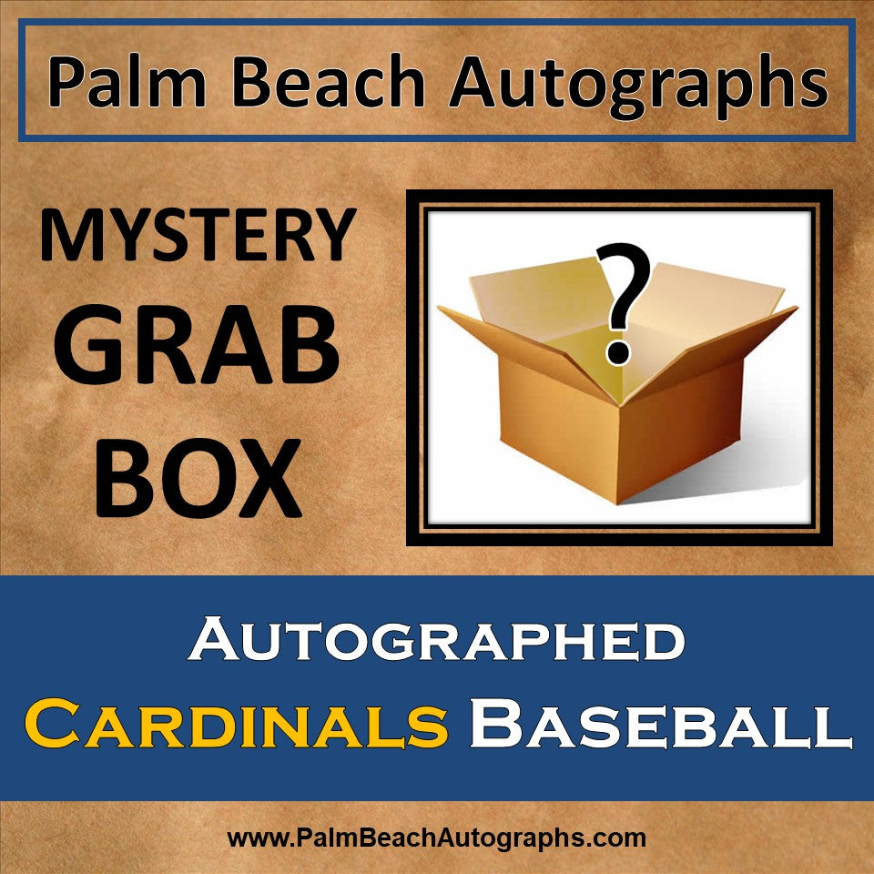 Mystery Grab Box - St. Louis Cardinals MLB Autographed Baseball