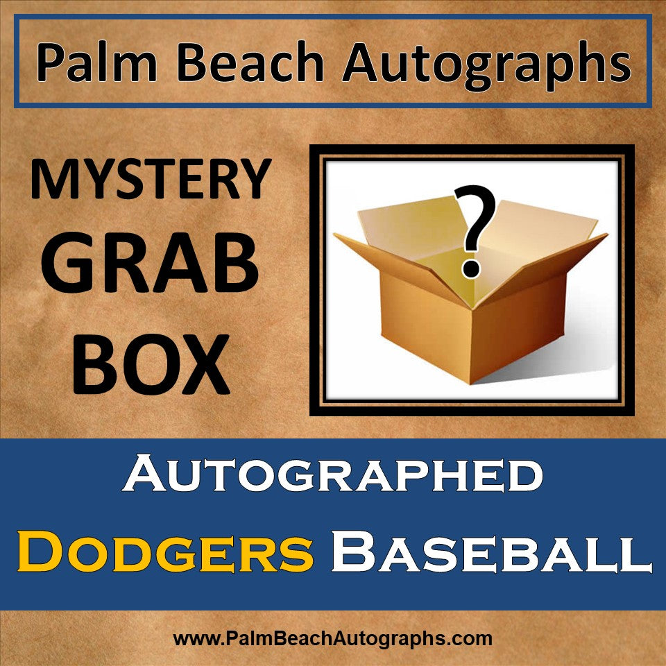 Mystery Grab Box - Los Angeles Dodgers MLB Autographed Baseball