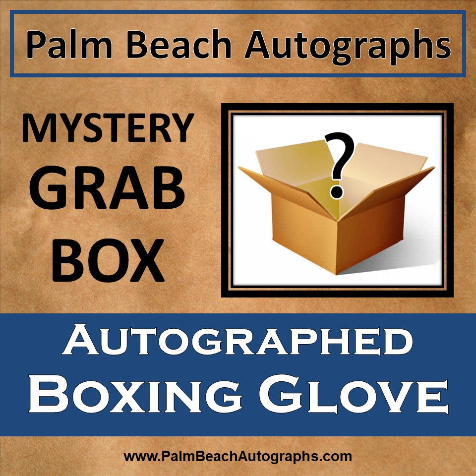 Mystery Grab Box - WBO Autographed Boxing Glove