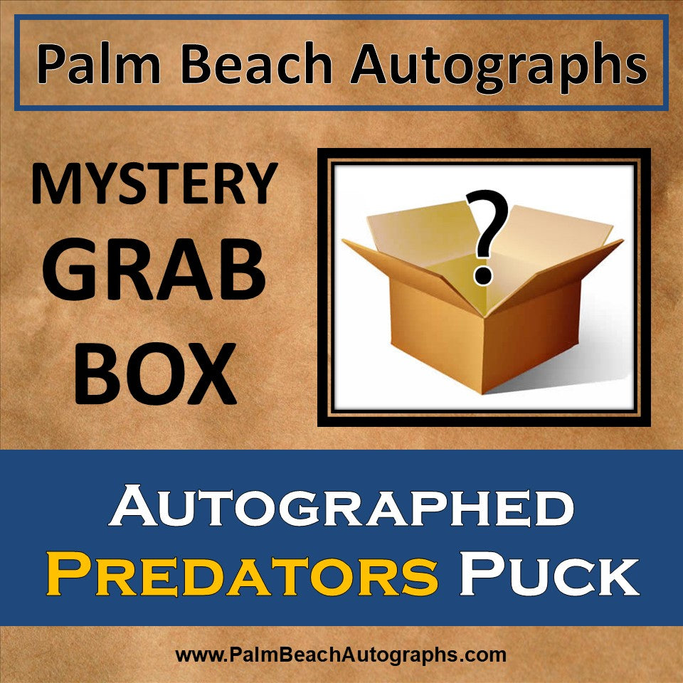 Mystery Grab Bag - Nashville Predators NHL Autographed Hockey Puck