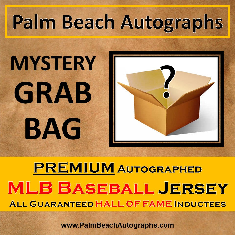 Mystery Grab Box - MLB Autographed Jersey - Only Hall of Famers