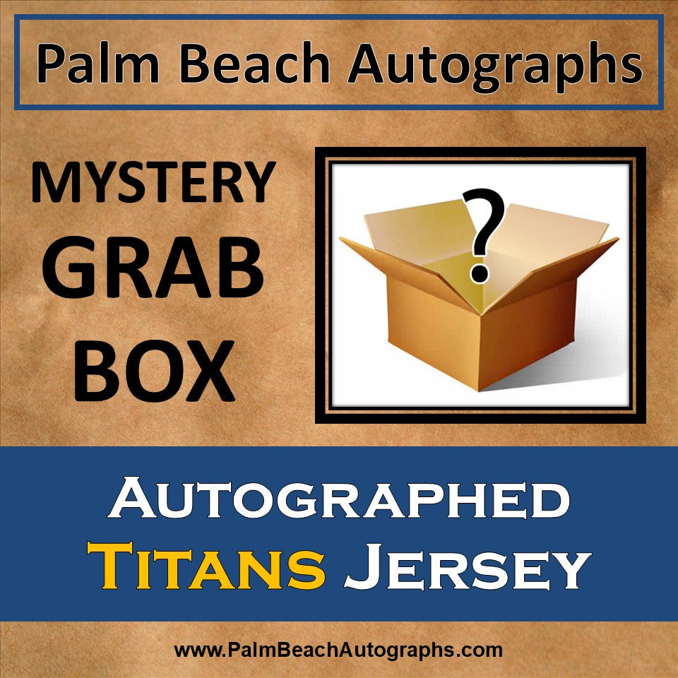 Mystery Grab Box - Tennessee Titans NFL Autographed Jersey
