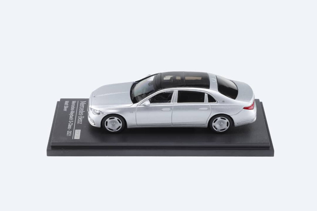 AR BOX 2021 Mercedes-Benz Maybach W223 Matte Silver 1:64