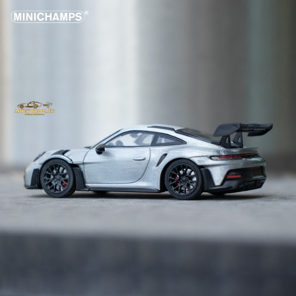 Minichamps Porsche 911 GT3 RS Raw Silver 1:64