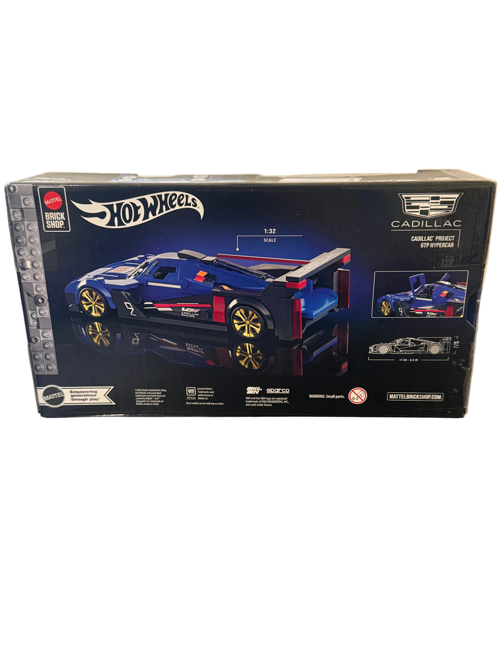 Hot wheels Cadillac Project GTP HyperCar Diecast blue