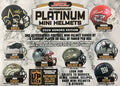 2026 Tristar Hidden Treasures Autographed Football Platinum Mini Helmets Honors Edition Box