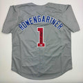 Autographed/Signed Thomas Ian Nicholas Rookie Of The Year Chicago Grey Baseball Jersey Beckett BAS COA