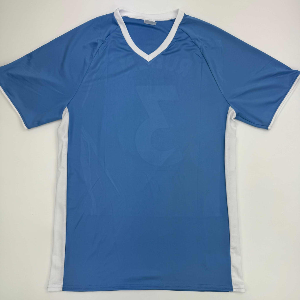 Autographed/Signed Ruben Dias Manchester City Blue Soccer Futbol Jersey Beckett BAS COA #2
