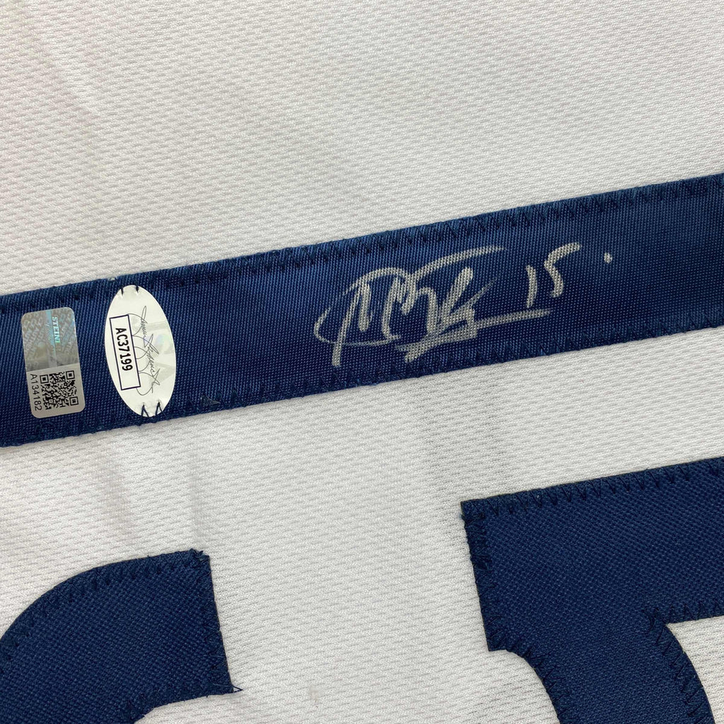 Autographed/Signed Megan Rapinoe White Soccer Team USA United States World Cup Jersey JSA COA
