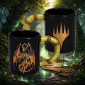 Magic the Gathering Dragon 16 oz. Sculpted Ceramic Mug