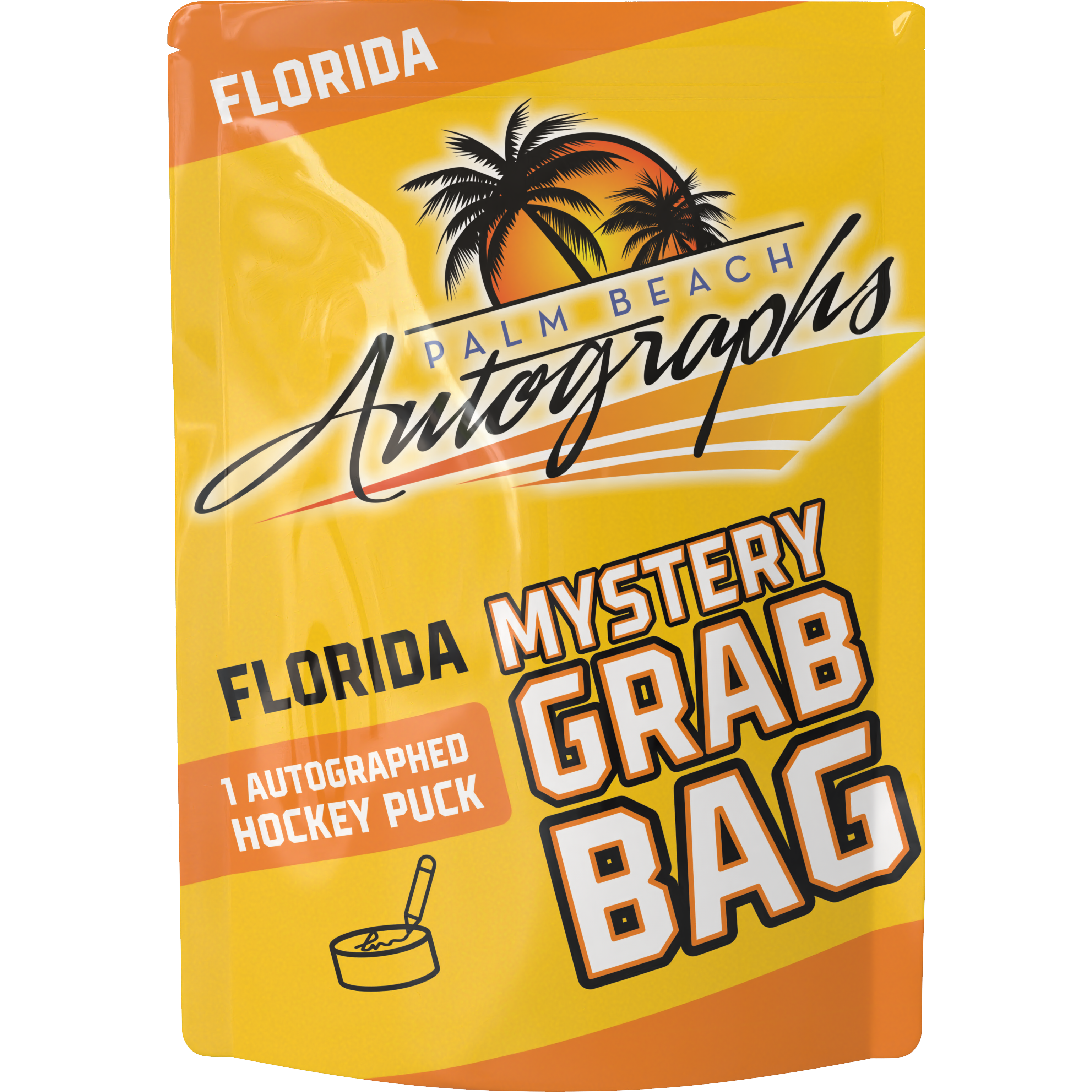 Mystery Grab Bag - Florida Panthers NHL Autographed Hockey Puck