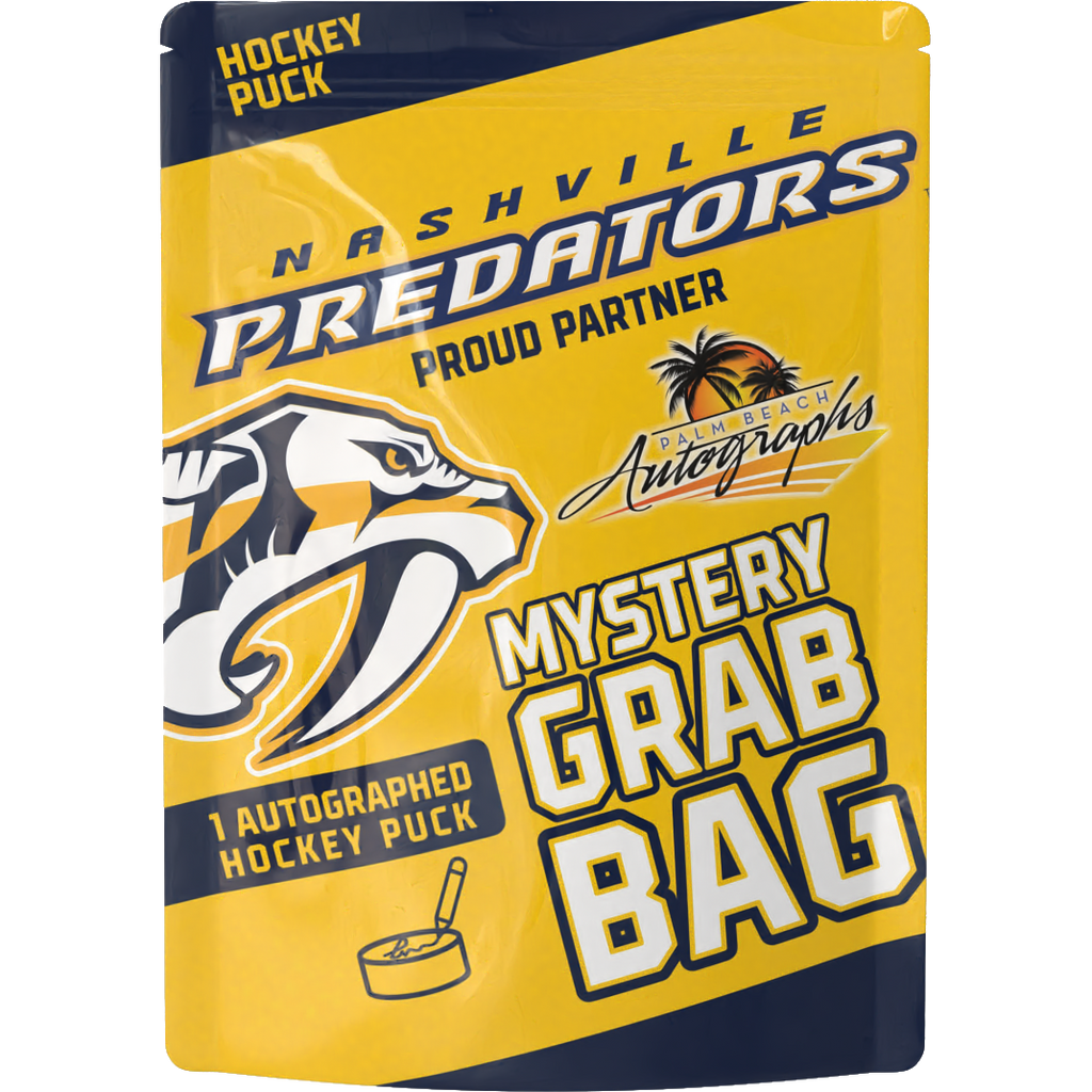 Mystery Grab Bag - Nashville Predators NHL Autographed Hockey Puck