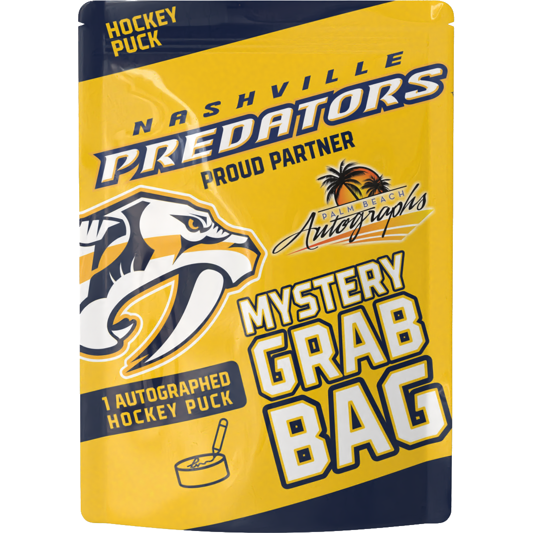 Mystery Grab Bag - Nashville Predators NHL Autographed Hockey Puck