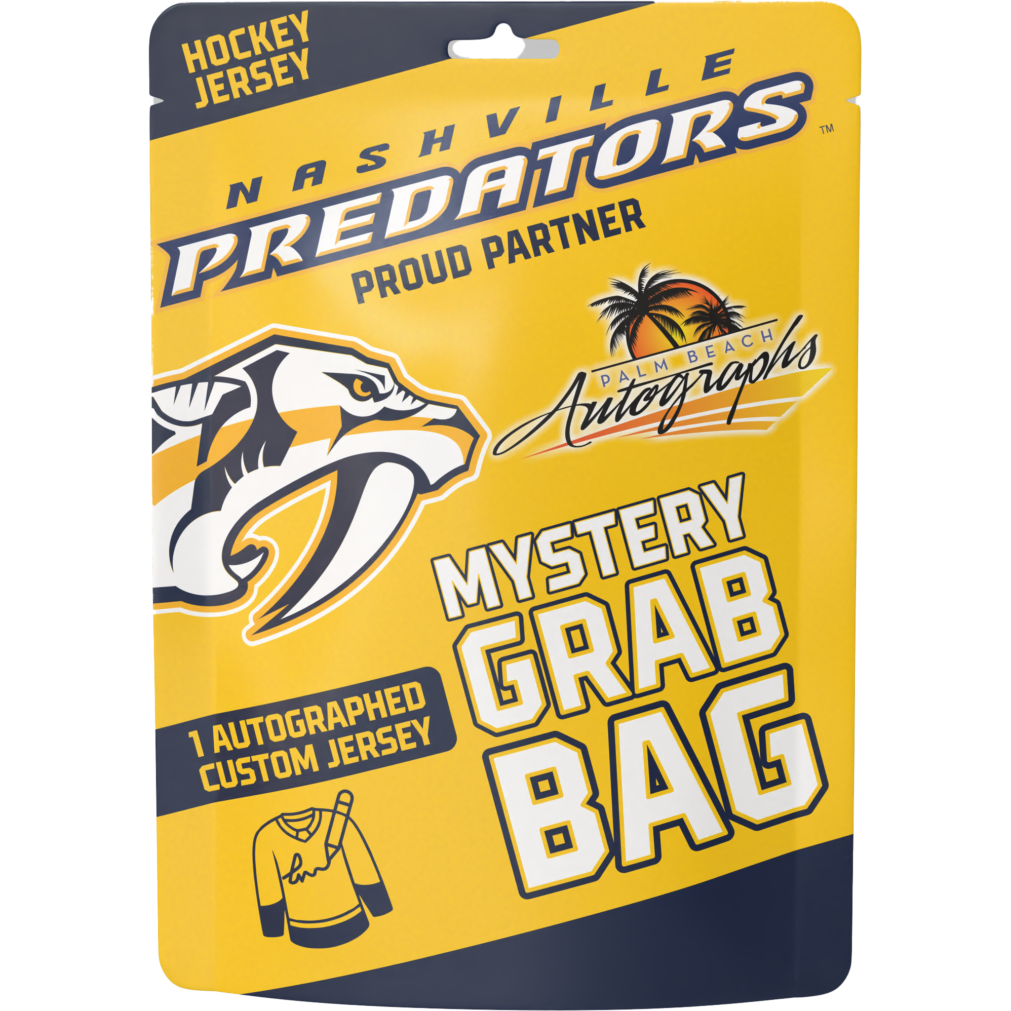 Mystery Grab Box - Nashville Predators NHL Autographed Jersey