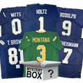 Autographed/Signed Notre Dame College Football Jersey Mystery Box with PSA JSA or Beckett COA
