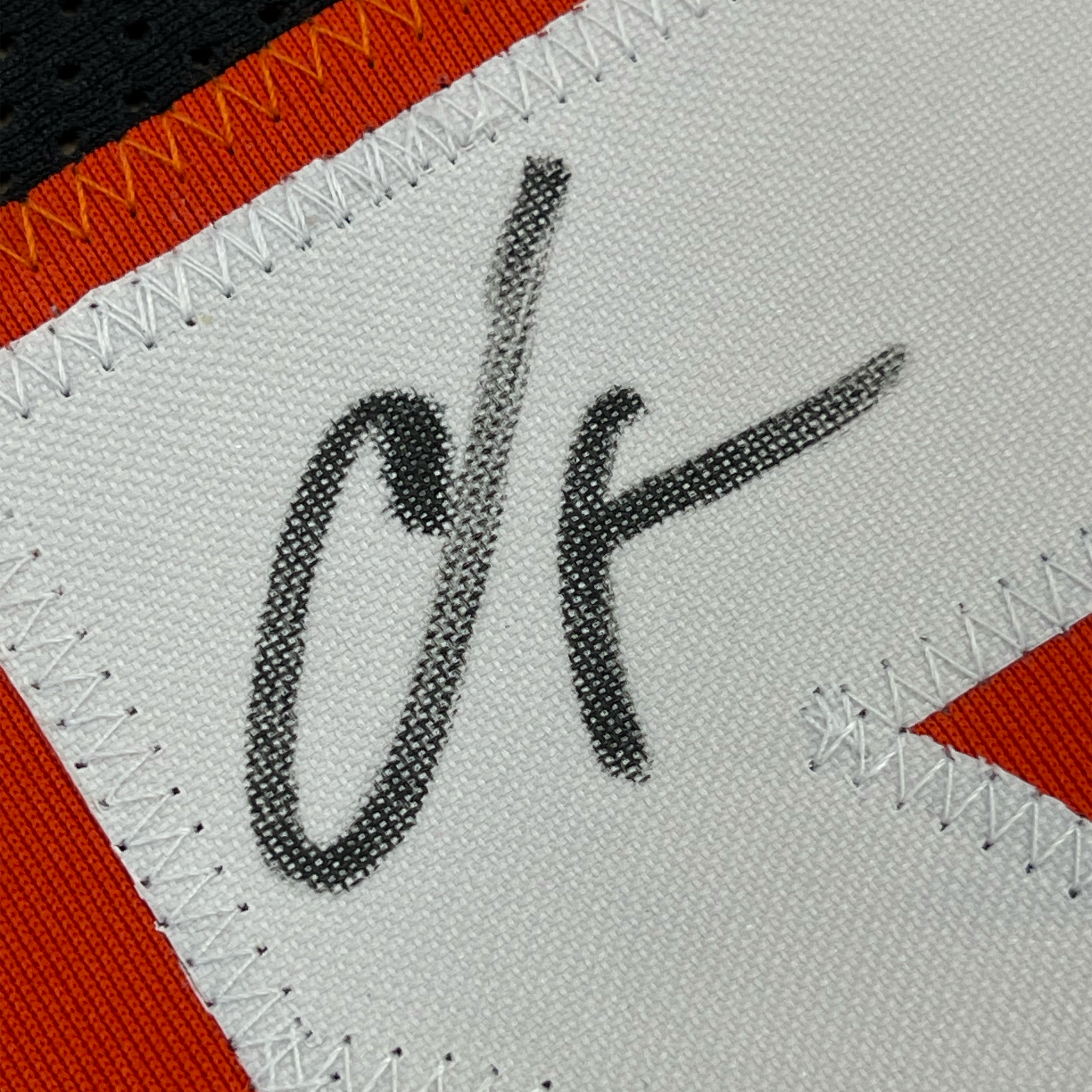Framed Autographed/Signed Chad Ochocinco (Johnson) 35x39 Cincinnati Black Football Jersey JSA COA