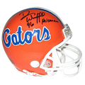 Danny Wuerffel Autographed Florida Gators Mini Helmet w/ "96 Heisman"