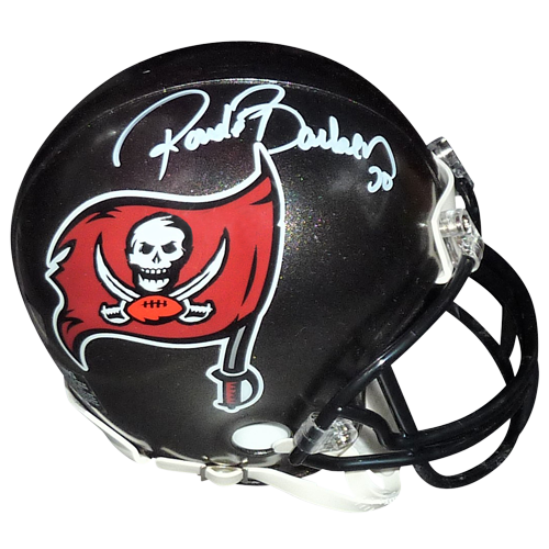 Ronde Barber Autographed Tampa Bay Buccaneers Mini Helmet - JSA