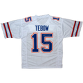 Tim Tebow Autographed Florida Gators (White #15) Jersey w/ "07 Heisman" - Tebow Holo