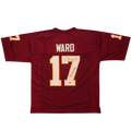 Charlie Ward Autographed FSU Florida State (Garnet #17) Custom Stitched Jersey w/ "93 Heisman"