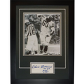 Chuck Bednarik Autographed Philadelphia Eagles (Over Gifford) "Signature Series" Frame - JSA
