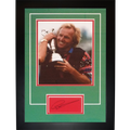 Greg Norman Autographed 2-Time British Open Champion "Signature Series" Frame