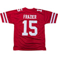 Tommie Frazier Autographed Nebraska Huskers (Red #15) Custom Jersey - JSA
