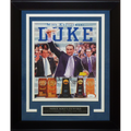 Mike Krzyzewski Autographed Duke Blue Devils Deluxe Framed 8x10 Promo Photo - JSA
