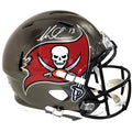 Mike Evans Autographed Tampa Bay Buccaneers (Speed) Deluxe Full-Size Replica Helmet - Beckett
