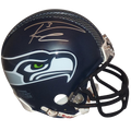 Russell Wilson Autographed Seattle Seahawks Mini Helmet - JSA