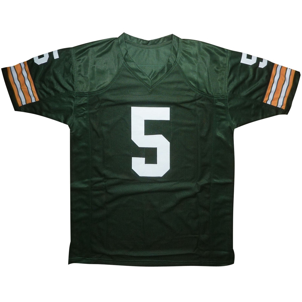 Paul Hornung Autographed Green Bay Packers (Green #5) Custom Jersey - PSA