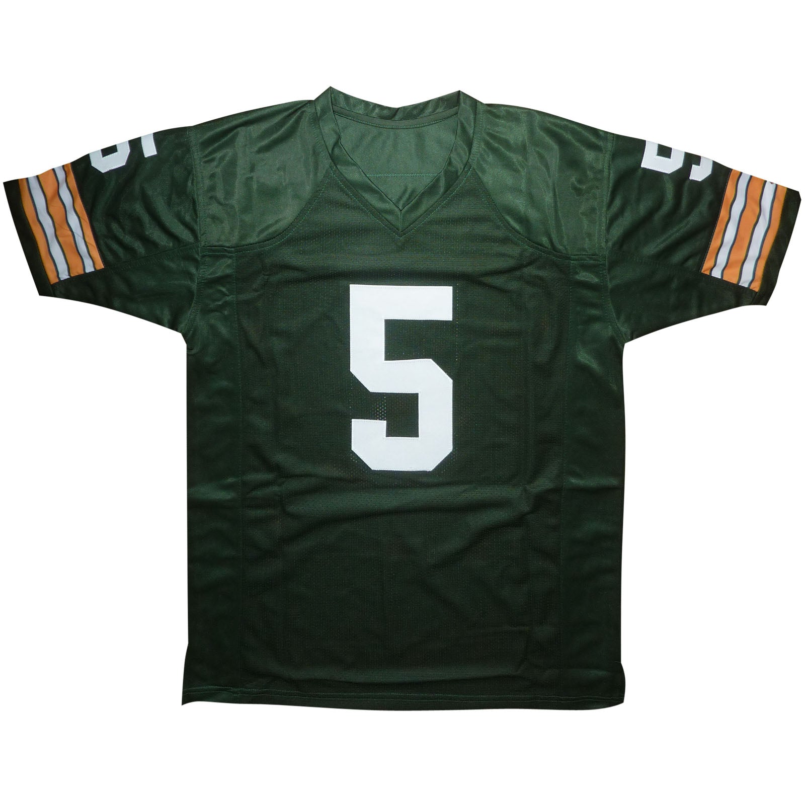 Paul Hornung Autographed Green Bay Packers (Green #5) Custom Jersey - PSA