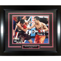 Manny Pacquiao Autographed Boxing (Horizontal) Deluxe Framed 8x10 Photo - Beckett
