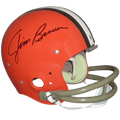 Jim Brown Autographed Cleveland Browns TK Suspension Helmet - JSA Witness