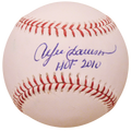 Andre Dawson Autographed Official MLB Baseball w/ HOF 2010