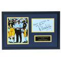Bo Schembechler Autographed Michigan Wolverines Deluxe Framed Tribute Piece - JSA