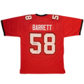 Shaquil Barrett Autographed Tampa Bay (Red #58) Custom Jersey - JSA